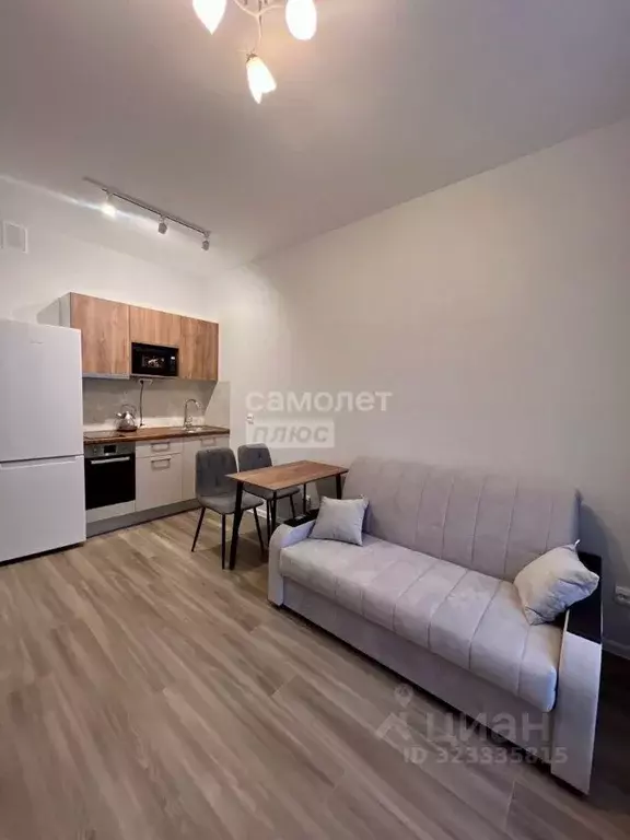 Студия Санкт-Петербург Октябрьская наб., 40 (25.0 м) - Фото 1