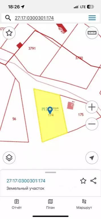 Участок в Хабаровский край, Хабаровский район, Мичуринское с/пос, с. ... - Фото 1