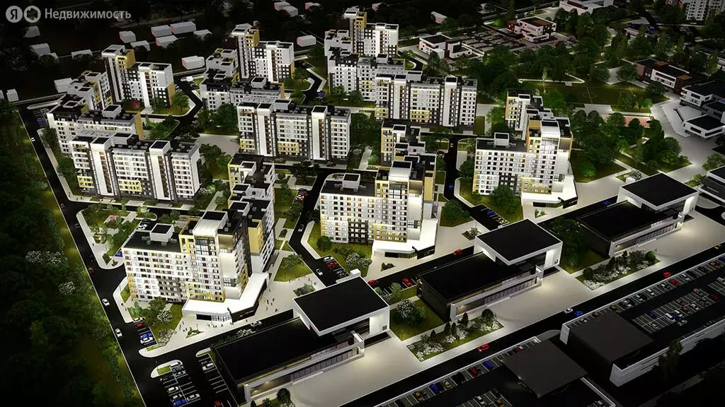 Квартира-студия: Молодёжное, Парковая улица, 1 (32.3 м) - Фото 2