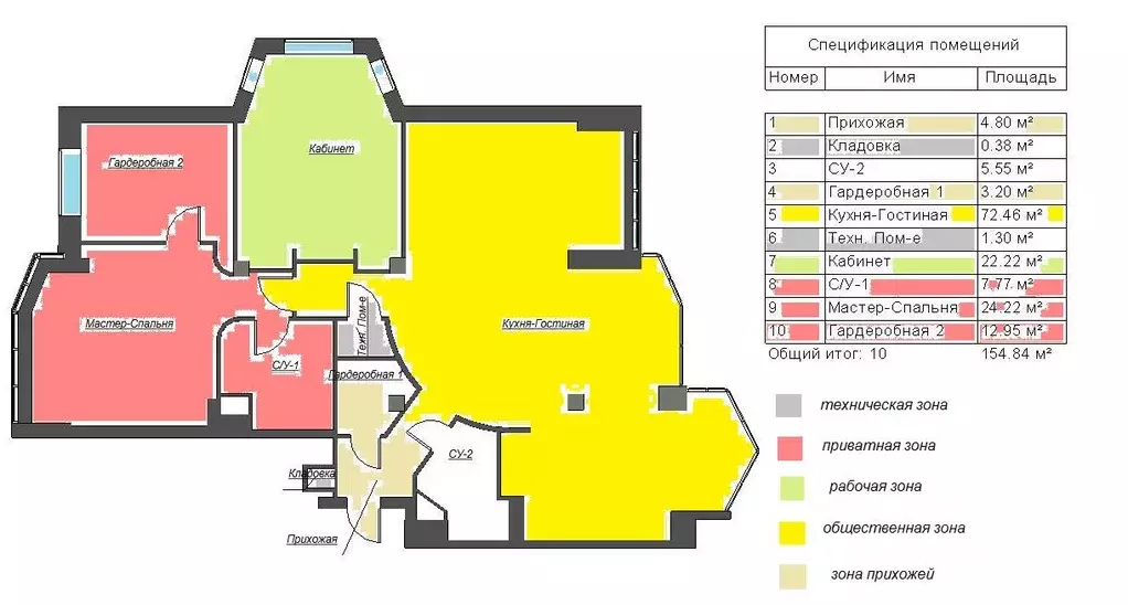 3-к кв. Санкт-Петербург ул. Ленсовета, 43к3 (155.0 м) - Фото 2