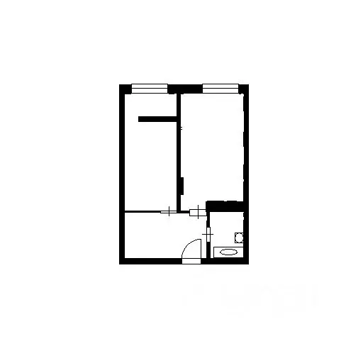 2-к кв. Новосибирская область, Новосибирск 2-я Обская ул., 71/1 (42.0 ... - Фото 2