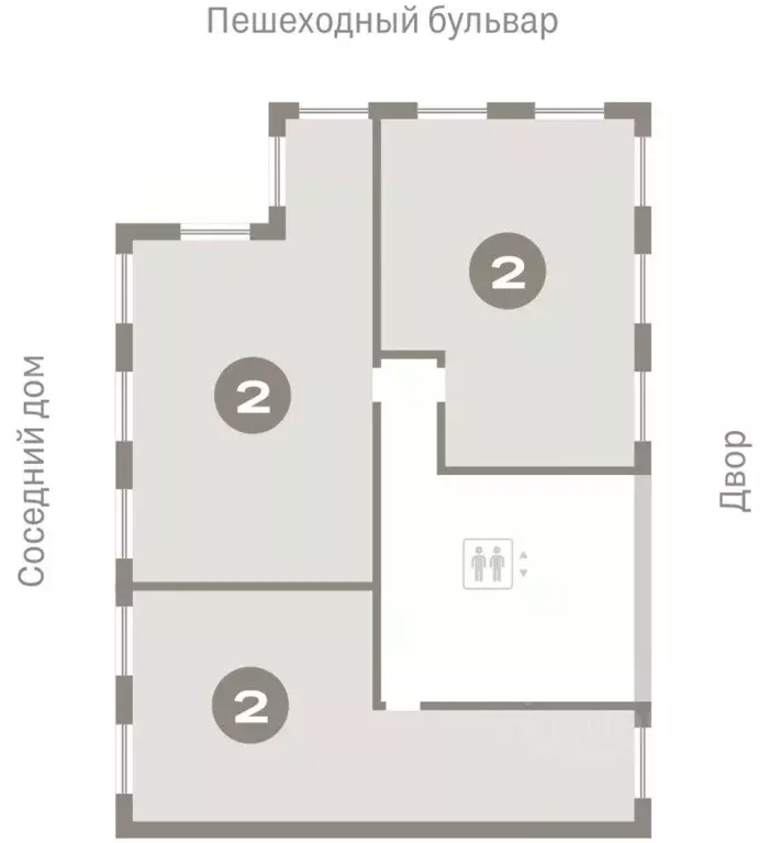 2-к кв. Новосибирская область, Новосибирский район, Краснообск рп ... - Фото 2