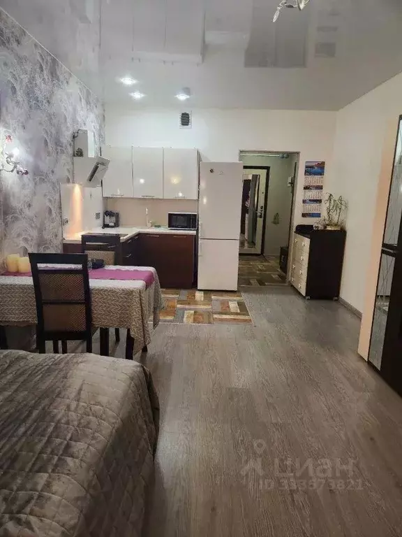 Квартира, студия, 29.6 м - Фото 1