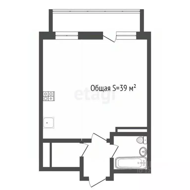 Студия Новосибирская область, Новосибирск ул. Оловозаводская, 6/1 ... - Фото 2