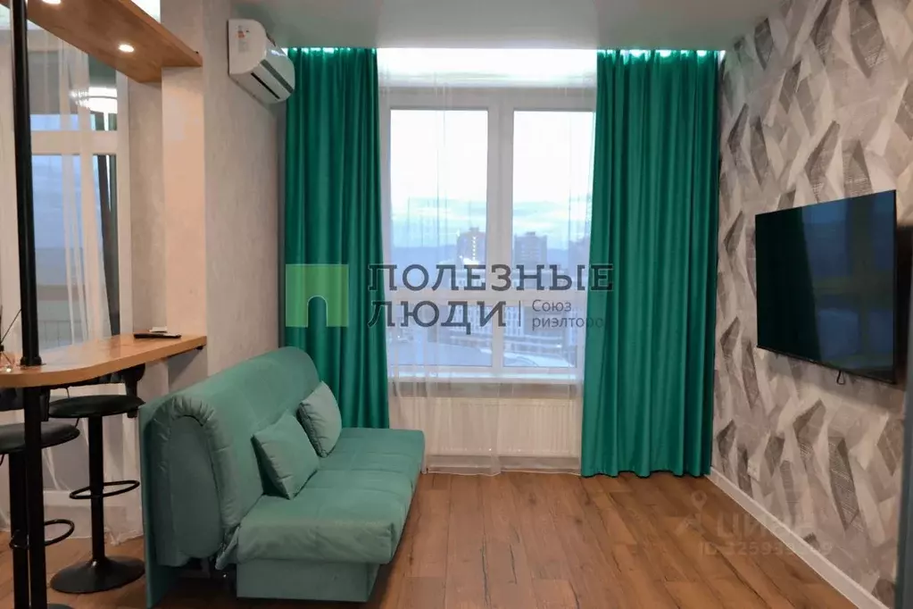 Студия Красноярский край, Красноярск Октябрьская ул., 16 (35.9 м) - Фото 1