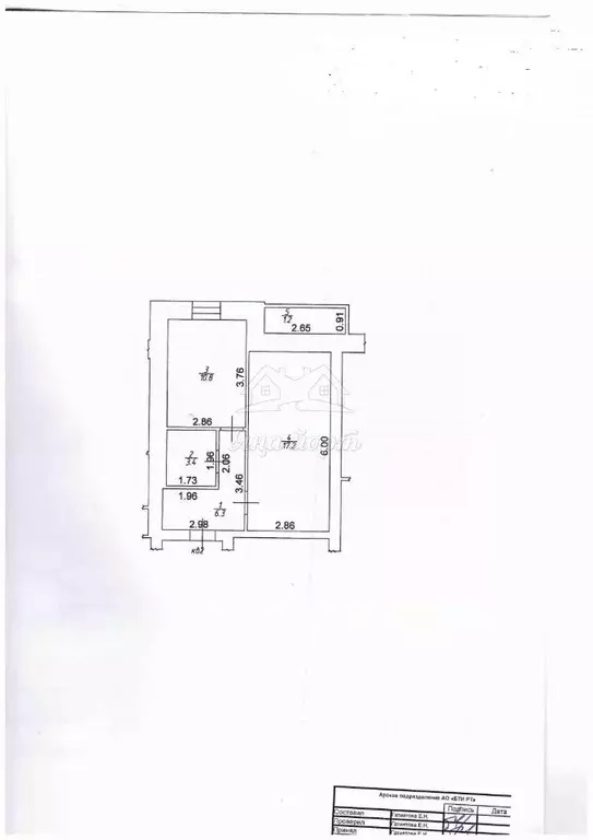 1-к кв. Татарстан, Арск ул. Красная Слобода, 1 (39.0 м) - Фото 1