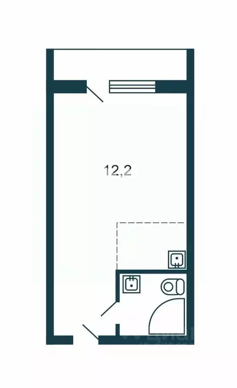 Комната Новосибирская область, Новосибирск Первомайская ул., 208 (12.2 ... - Фото 2