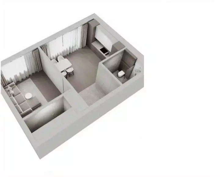 2-к кв. Северная Осетия, Владикавказ ул. Алихана Гагкаева, 19к1 (64.0 ... - Фото 2