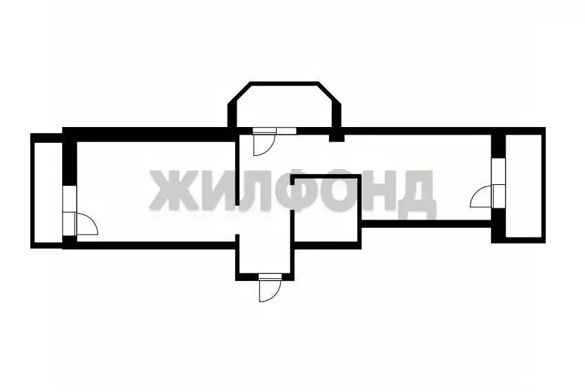 1-к кв. Новосибирская область, Новосибирск Тульская ул., 80 (32.0 м) - Фото 0