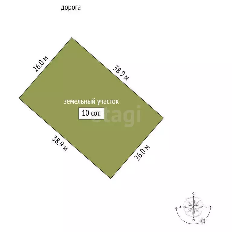 Участок в Чистенское сельское поселение, село Левадки, Западный район ... - Фото 1