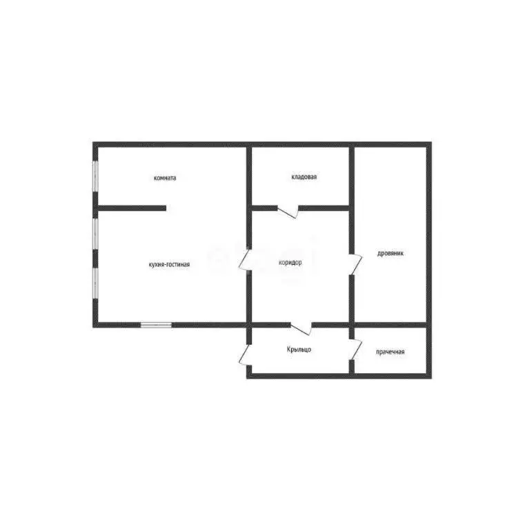 Дом в село Сорогожское, Советская улица (37 м) - Фото 1