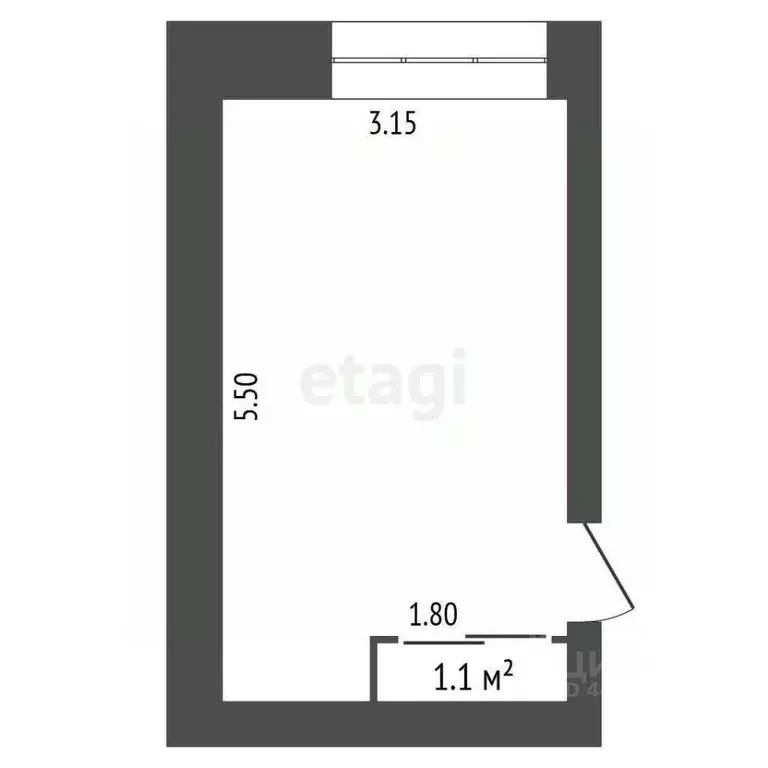 Комната Смоленская область, Смоленск ул. Багратиона, 65 (16.3 м) - Фото 2