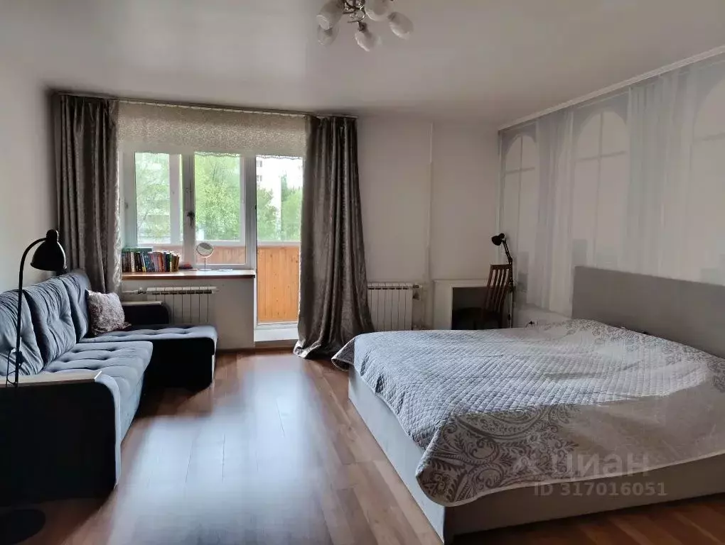 1-к кв. Татарстан, Казань ул. Сафиуллина, 26а (55.0 м) - Фото 0