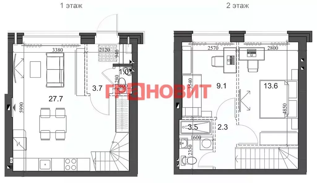 Таунхаус в Новосибирская область, Новосибирский район, Мичуринский ... - Фото 1