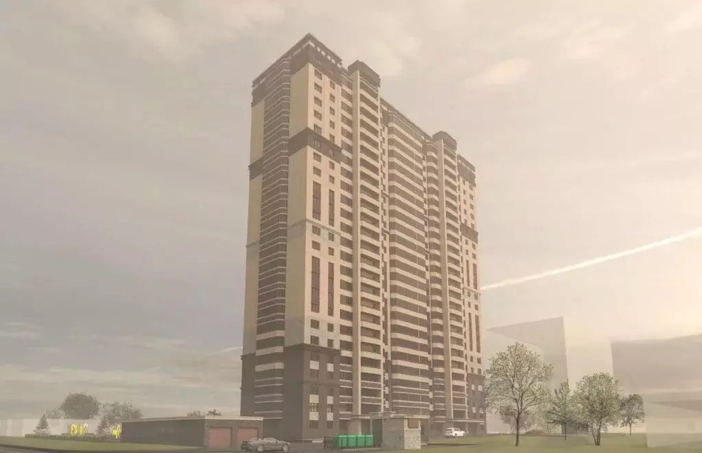 Студия Новосибирская область, Новосибирск  (26.95 м) - Фото 1