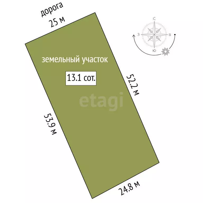 Участок в Свердловская область, Тугулымский муниципальный округ, ... - Фото 1