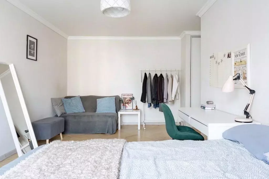 2-к кв. Москва ул. Народного Ополчения, 43К1 (45.0 м) - Фото 1