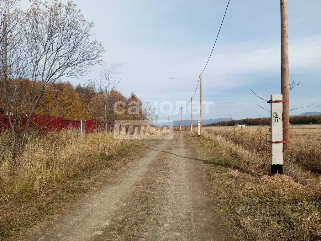 Участок в Сахалинская область, Анивский городской округ, с. Мицулевка  ... - Фото 1