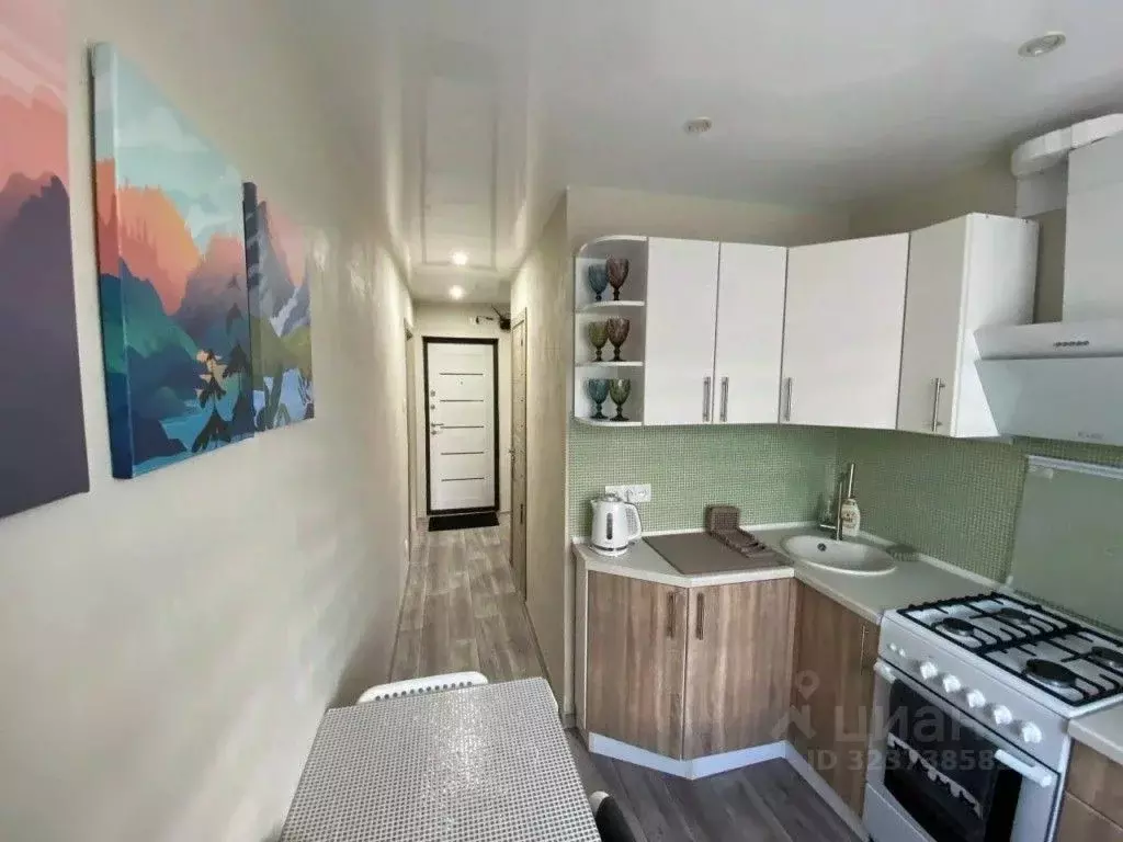 1-к кв. Мурманская область, Кировск Ленинградская ул., 18 (30.0 м) - Фото 2