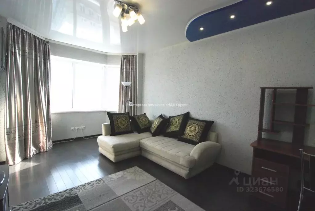 1-к кв. Хабаровский край, Хабаровск Советская ул., 10 (42.4 м) - Фото 1