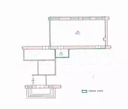 Офис, 66.6 м - Фото 0