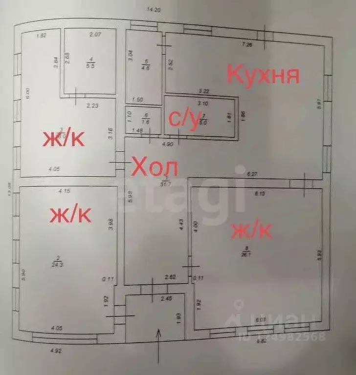 Дом в Краснодарский край, Темрюкский район, Фонталовское с/пос, пос. ... - Фото 2