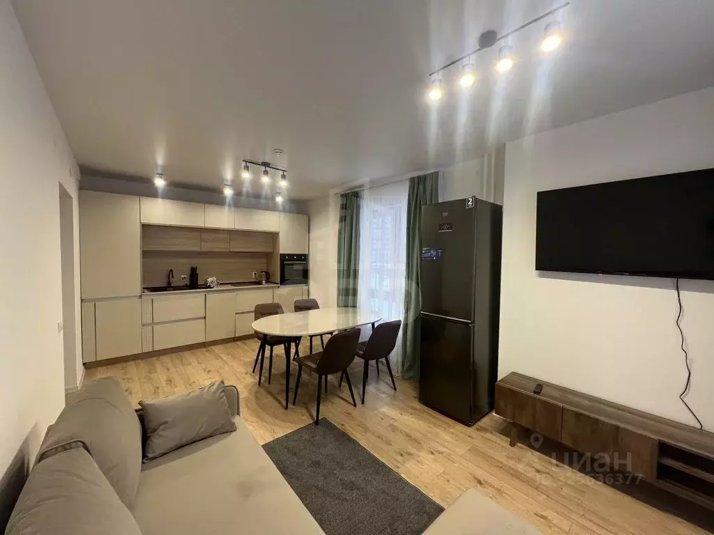 3-к кв. Ленинградская область, Всеволожский район, д. Новое Девяткино ... - Фото 2