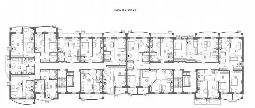 3-к. квартира, 70,5м, 9/9эт. - Фото 1