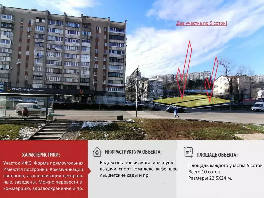 Участок в Крым, Симферополь ул. Валдайская (5.0 сот.) - Фото 1