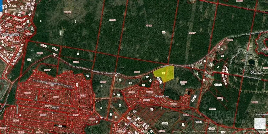 Участок в Свердловская область, Екатеринбург тракт Чусовской (5.0 ... - Фото 1