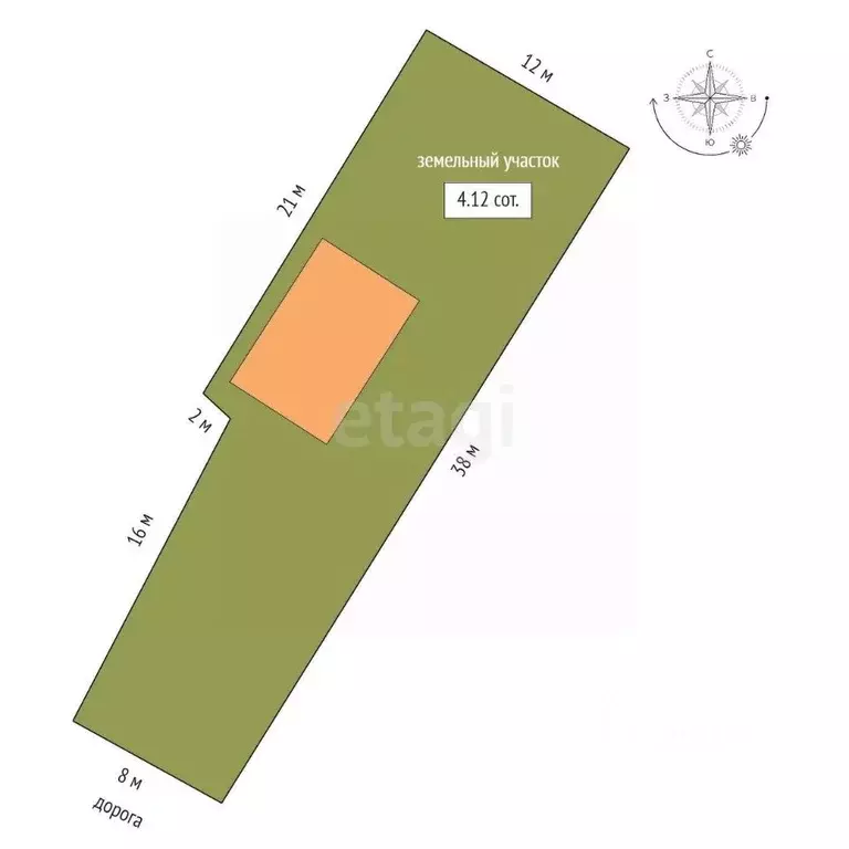 Дом в Тюменская область, Ишим ул. Чернышевского, 37 (35 м) - Фото 1