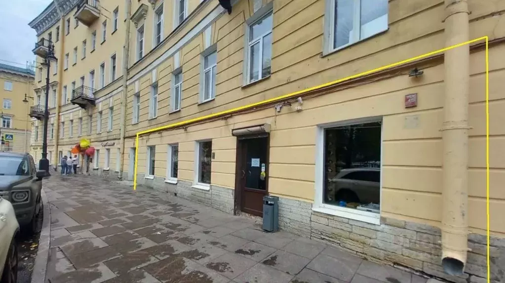 Помещение свободного назначения в Санкт-Петербург наб. Реки Фонтанки, ... - Фото 1