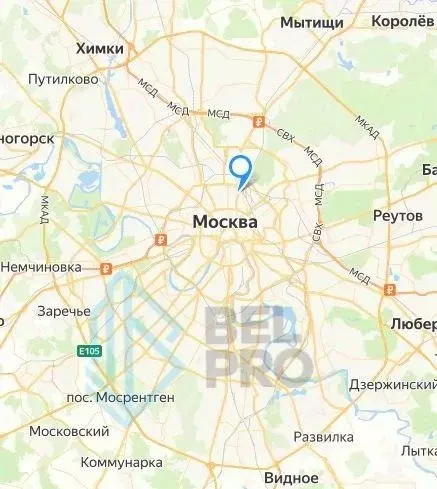 Торговая площадь в Москва просп. Мира, 68 (127 м) - Фото 1