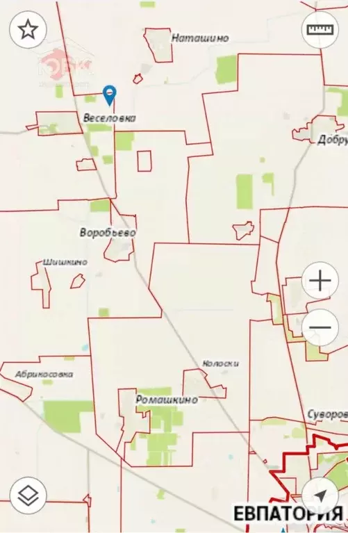 Участок в Крым, Сакский район, с. Веселовка ул. Садовая (14.0 сот.) - Фото 2