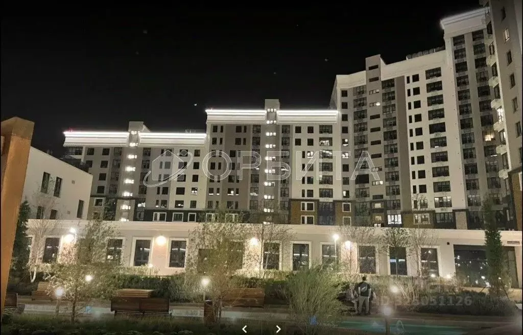 2-к кв. Тюменская область, Тюмень ул. Пожарных и Спасателей, 5 (65.4 ... - Фото 1