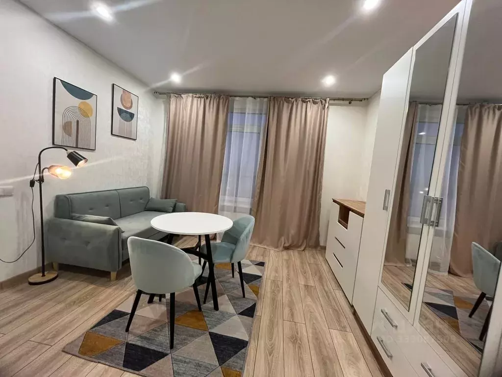 Студия Москва ул. Авиаторов, 1 (24.0 м) - Фото 1
