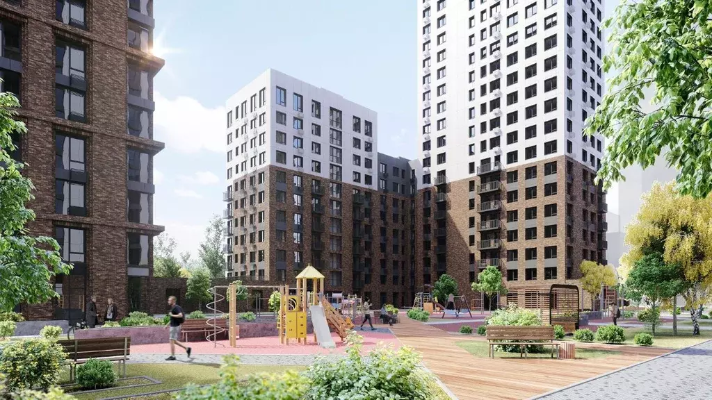 2-к кв. Татарстан, Казань ул. Рауиса Гареева (45.52 м) - Фото 1