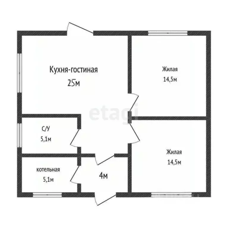 Дом в Калининградская область, Балтийск Балтийская Гавань СНТ,  (68 м) - Фото 0