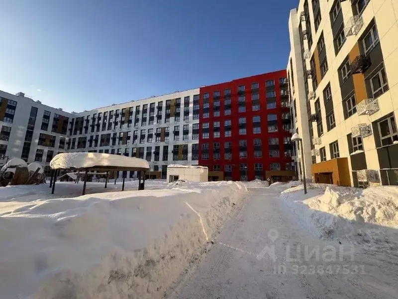 2-к кв. Татарстан, Казань ул. Азата Аббасова, 16 (53.09 м) - Фото 1