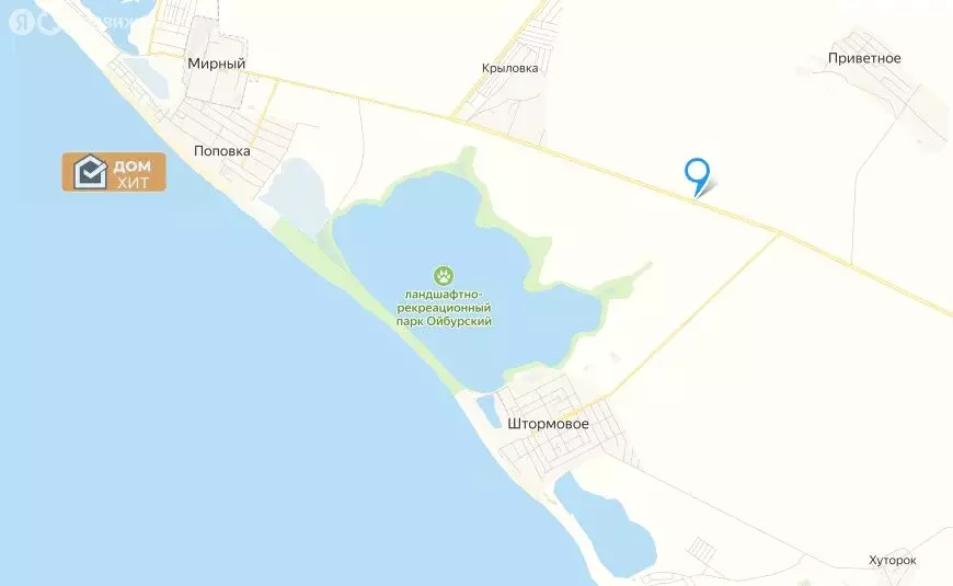 Участок в Сакский район, Штормовское сельское поселение, село ... - Фото 2