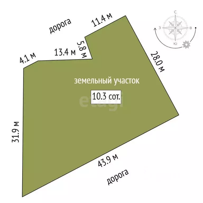 Участок в Тюменская область, Нижнетавдинский муниципальный округ, с. ... - Фото 1