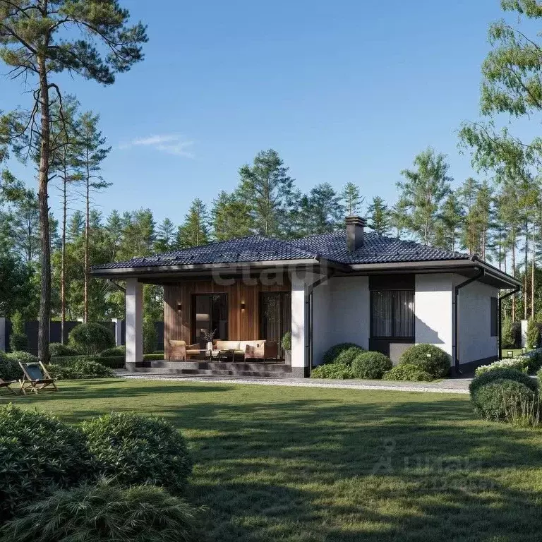 Дом в Курская область, Курский район, с. Рышково ул. Клубничная (93 м) - Фото 1