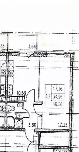 1-к кв. Санкт-Петербург Комендантский просп., 69 (34.7 м) - Фото 2
