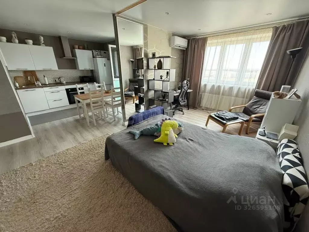 1-к кв. Ростовская область, Батайск ул. Половинко, 280/10к2 (37.0 м) - Фото 1