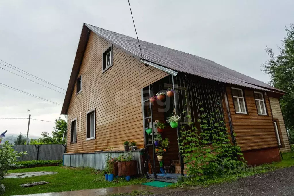 Дом в Алтай, Майминский район, с. Соузга Трактовая ул., 94 (350 м) - Фото 1