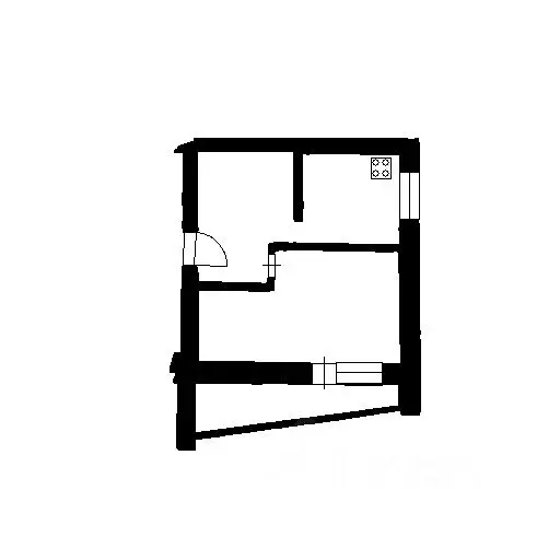 1-к кв. Воронежская область, Воронеж просп. Труда, 8Б (38.0 м) - Фото 2
