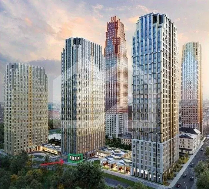 Помещение свободного назначения в Москва Дербеневская ул., 20А (62 м) - Фото 1