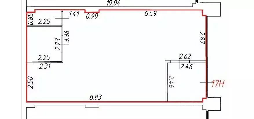 Торговая площадь в Москва ул. Архитектора Власова, 71к2 (66 м) - Фото 2