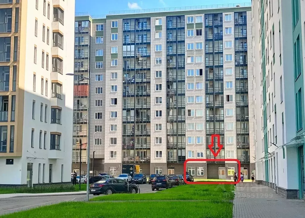 Помещение свободного назначения в Санкт-Петербург пос. Шушары, просп. ... - Фото 1