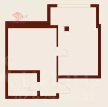 Свободной планировки кв. Крым, Феодосия пер. Индустриальный, 4 (44.3 ... - Фото 1